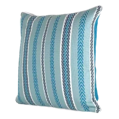 Polster Manufaktur Lemgo Cocktailkissen 50x50cm - Hellblau