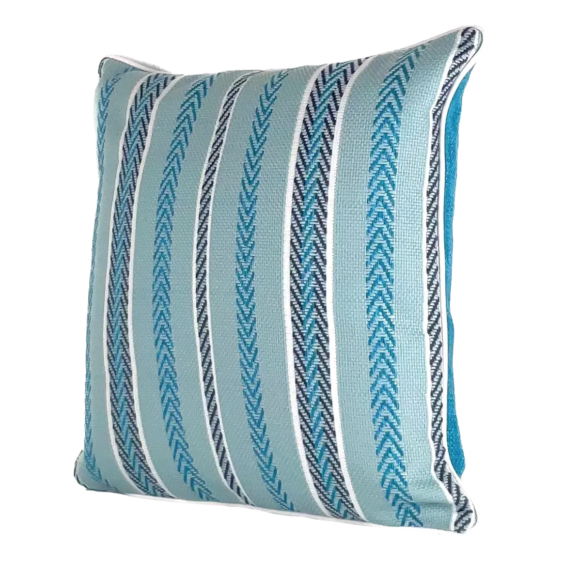 Polster Manufaktur Lemgo Cocktailkissen 50x50cm - Hellblau