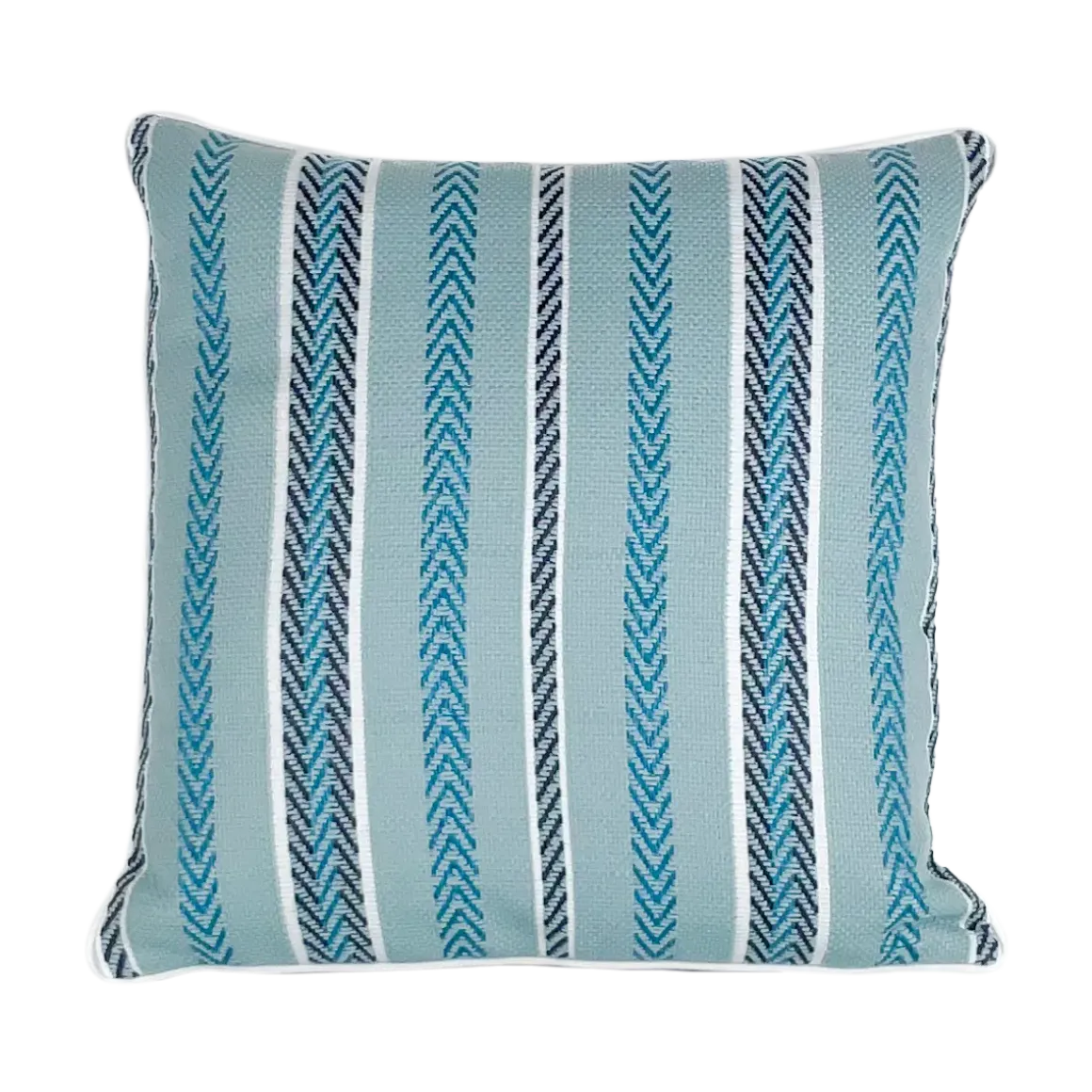 Polster Manufaktur Lemgo Cocktailkissen 50x50cm - Hellblau