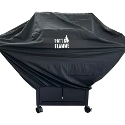 Pott & Flamme Gasgrill Abdeckhaube Gr. L schwarz 139 x 53 x 108 cm