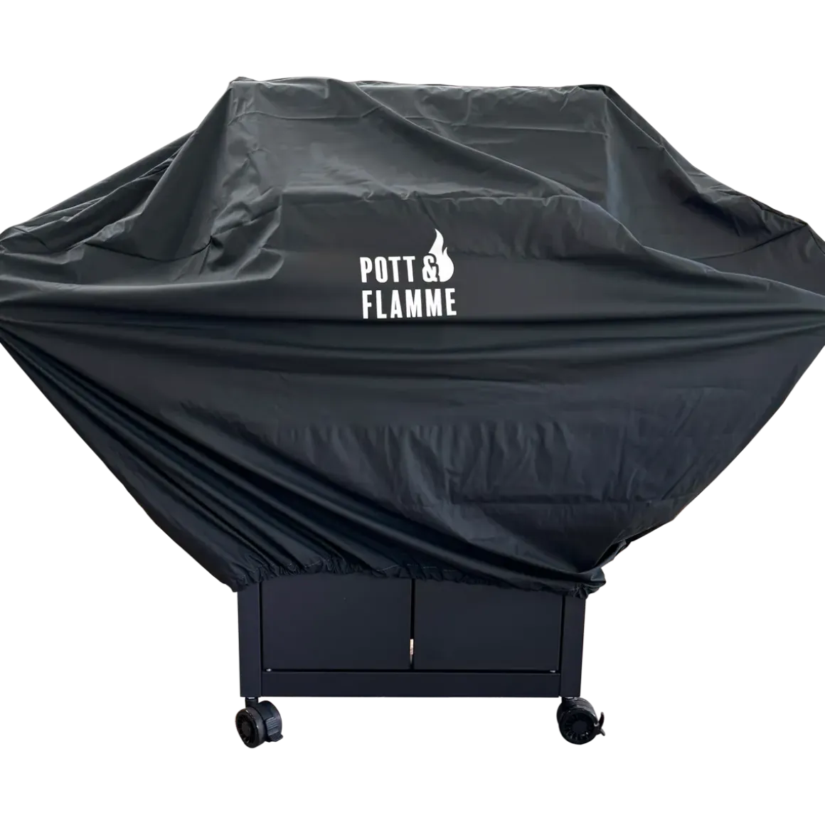 Pott & Flamme Gasgrill Abdeckhaube Gr. L schwarz 139 x 53 x 108 cm