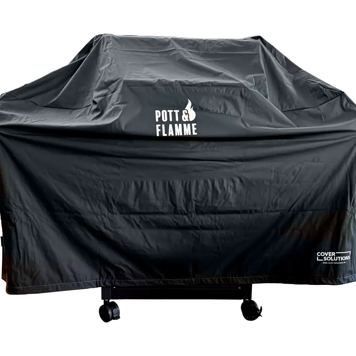 Pott & Flamme Gasgrill Abdeckhaube Gr. L schwarz 139 x 53 x 108 cm