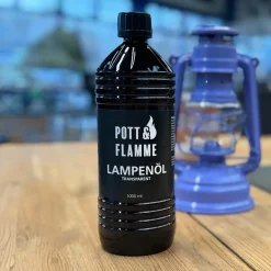 Pott & Flamme Lampenöl Paraffin  1000 ml transparent