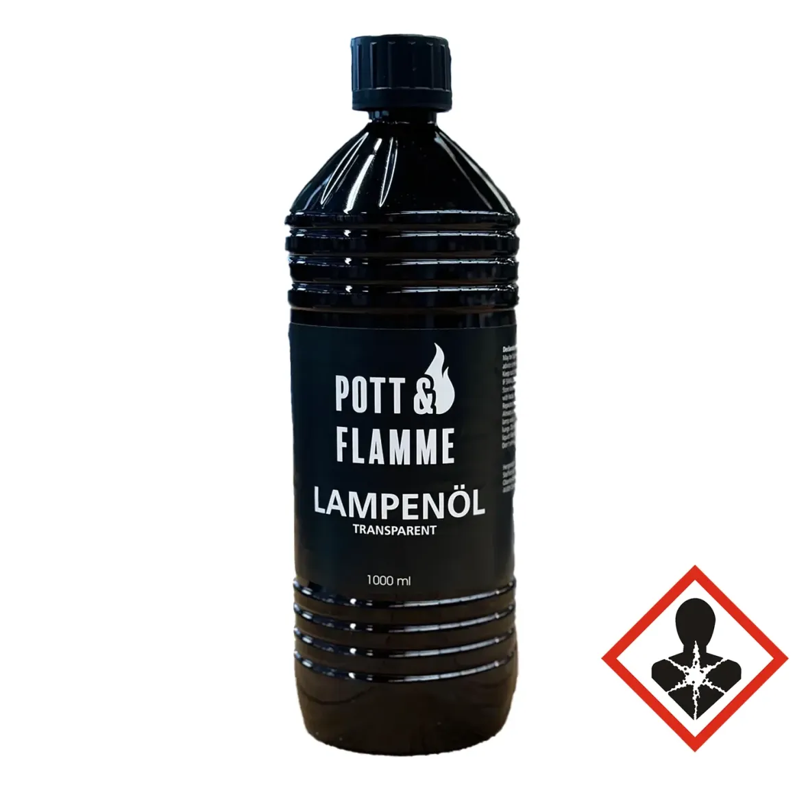 Pott & Flamme Lampenöl Paraffin 1000 ml transparent