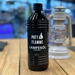 Pott & Flamme Lampenöl Paraffin 1000 ml transparent