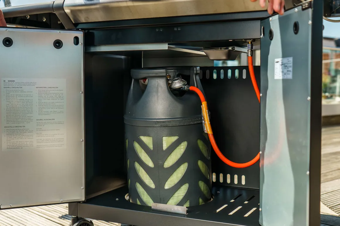 Premium 10 kg Composite Eigentum Propangasflasche gefüllt
