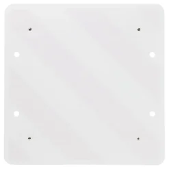 ProPlus Warntafel 50 x 50 cm  mit Rückstrahlern für Anhänger und Wohnwagen