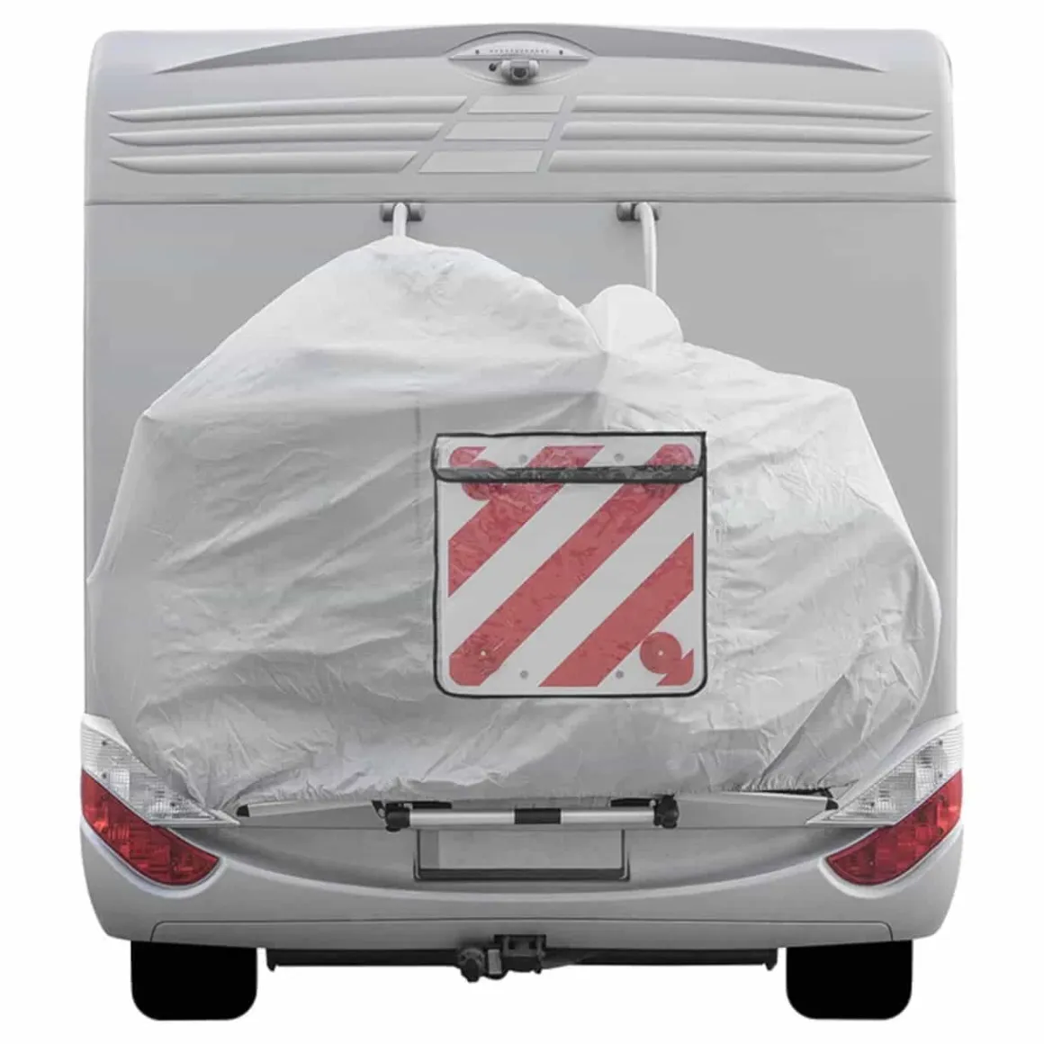 ProPlus Warntafel 50 x 50 cm mit Rückstrahlern für Anhänger und Wohnwagen