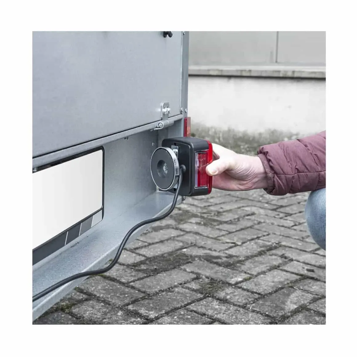 Rückleuchten-Set mit Magneten - 7,5 m