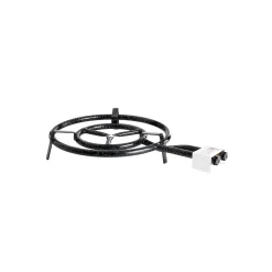 2-Ring-Gasbrenner, Ø 50 cm, 13,5 kW bei 30 mbar - Paella