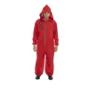 Roter Overall  Größe 164 cm