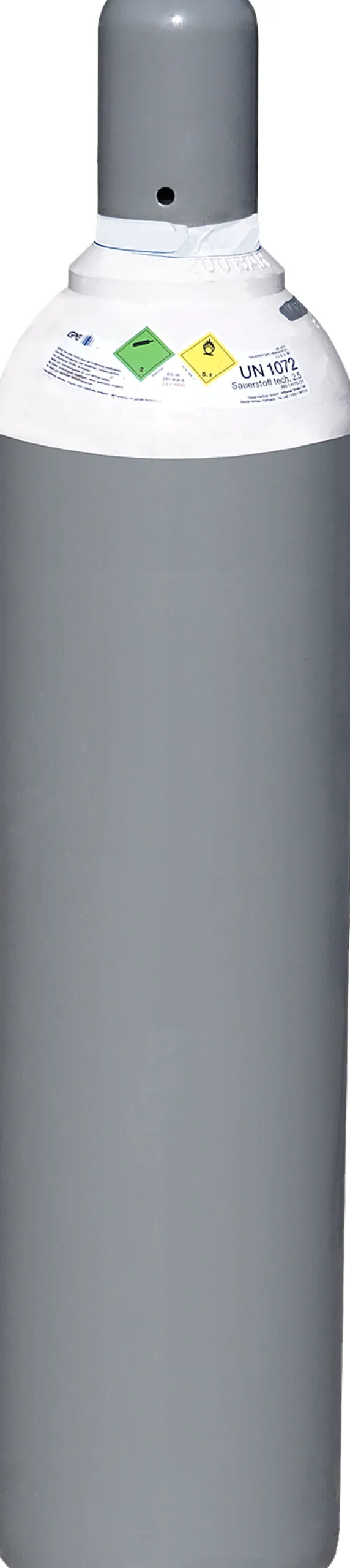 Sauerstoff Flasche 20 Liter gefüllt