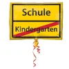 Schulanfang Schild Folienballon