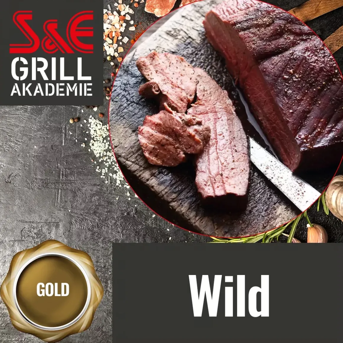 S&E Grillakademie Gold Wild