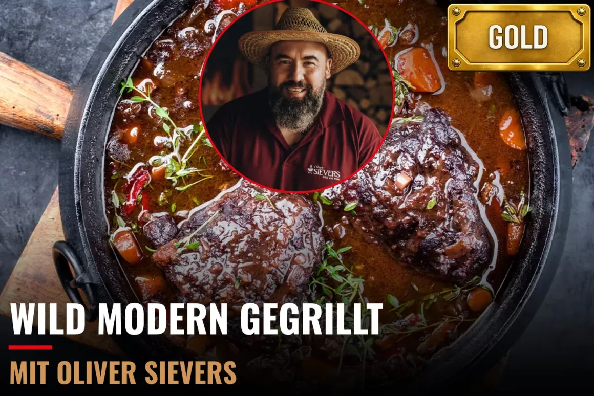 S&E Grillakademie Gold Wild modern gegrillt mit Oliver Sievers