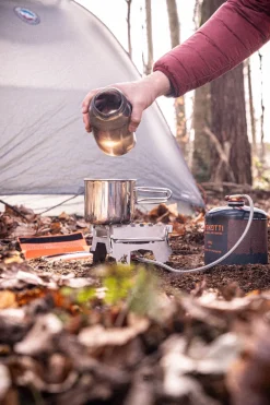 Skotti Booster faltbarer Campingkocher aus Edelstahl