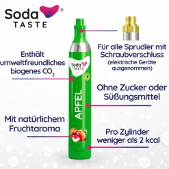 SodaTaste Co2 Aromazylinder Apfel 425g