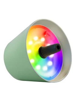 Sompex Leuchte TOP 2.0 Akku LED  Flaschenaufsatz olivgrün