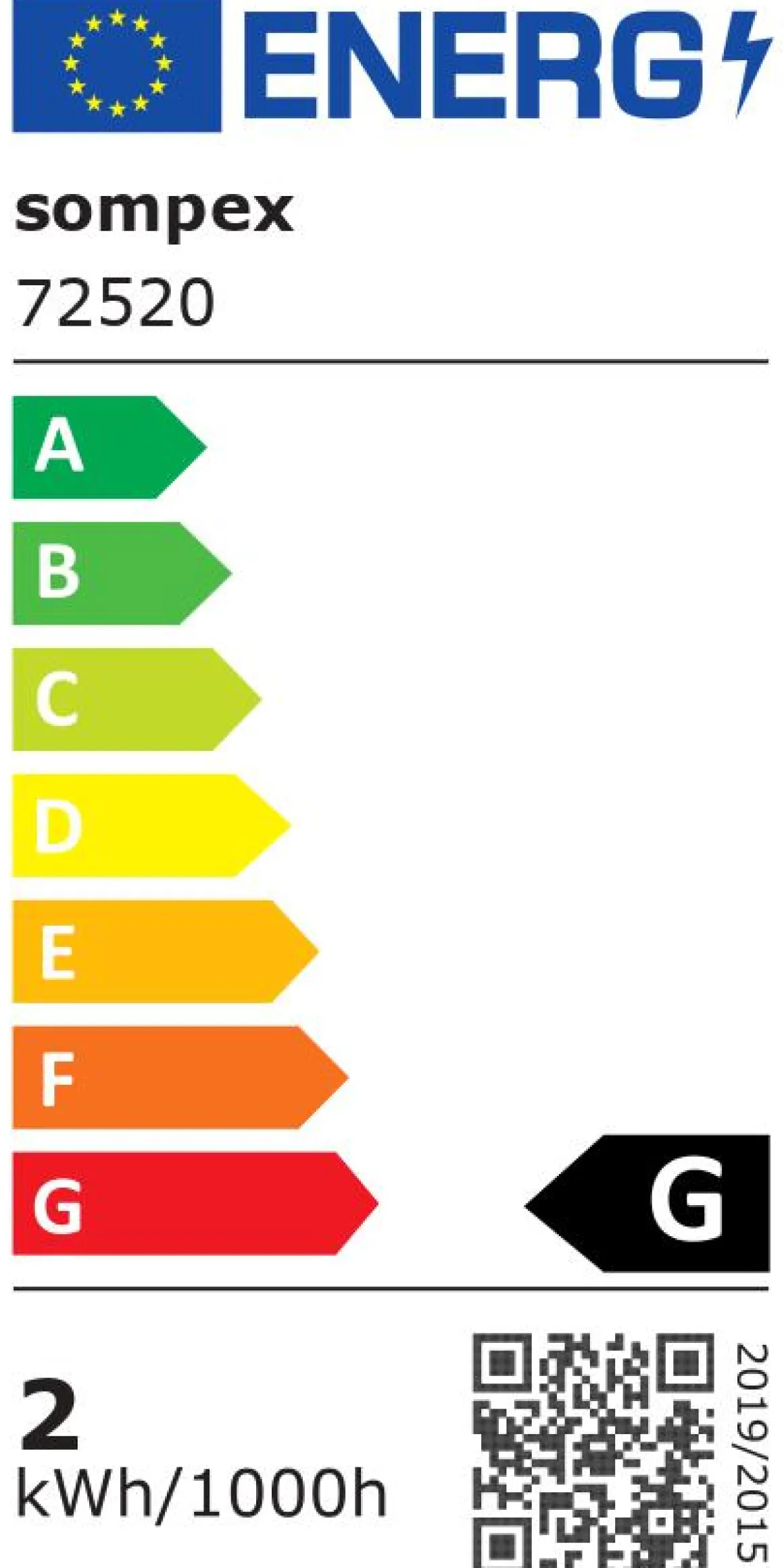 Sompex Leuchte TOP 2.0 Akku LED Flaschenaufsatz orange