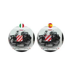 Sonderlasten-Warntafel  für Italien/Spanien 2 in 1