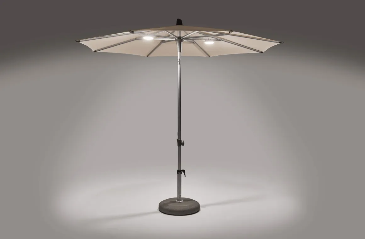 Sonnenschirmlampe Osyrion Spot 2er Set