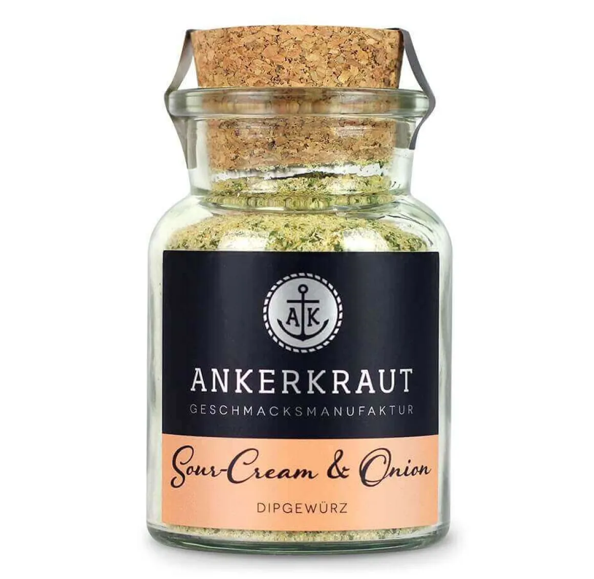Sour Cream & Onion 90 g im Korkenglas - Ankerkraut