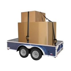 Spanngurt mit Ratsche und 2 Haken  - automatisch