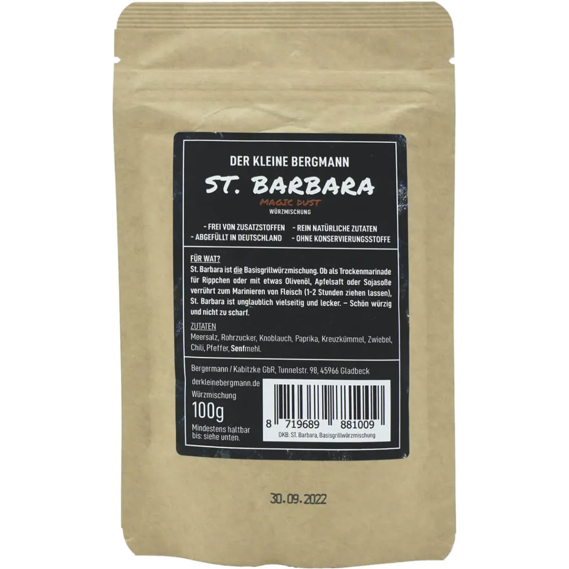 St. Barbara Magic Dust 100 g - Der kleine Bergmann