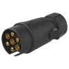Stecker mit Flachsteckeranschluß  - 7-polig