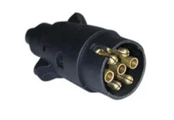 Stecker, 3-polig, 12V  Flachstecker