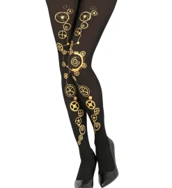 Strumpfhose: Steampunk Größe: Einheitsgröße