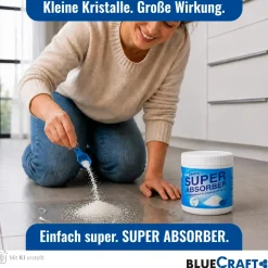 Super Absorber - Verwandelt Flüssigkeiten in Gel