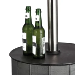Terrassenstrahler Fancy, 8 kW  Heizpilz mit versenkbarem Mast