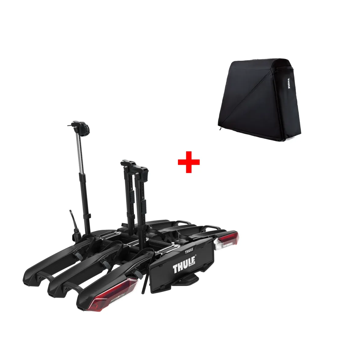 Thule Epos 979 Fahrradträger für 3 Fahrräder mit Tasche