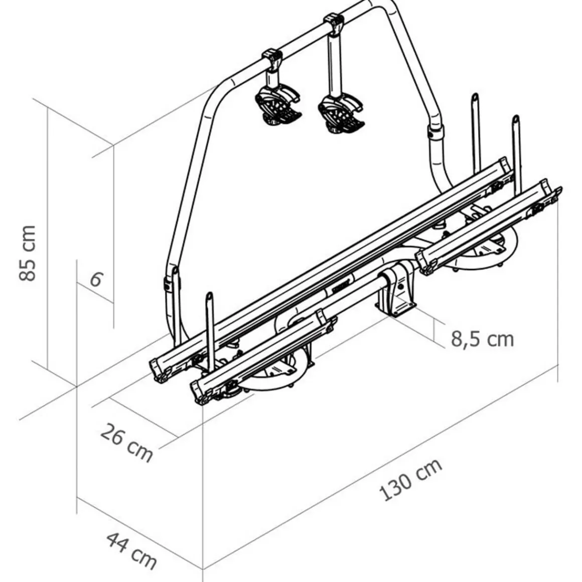 Thule Fahrradträger Caravan Smart
