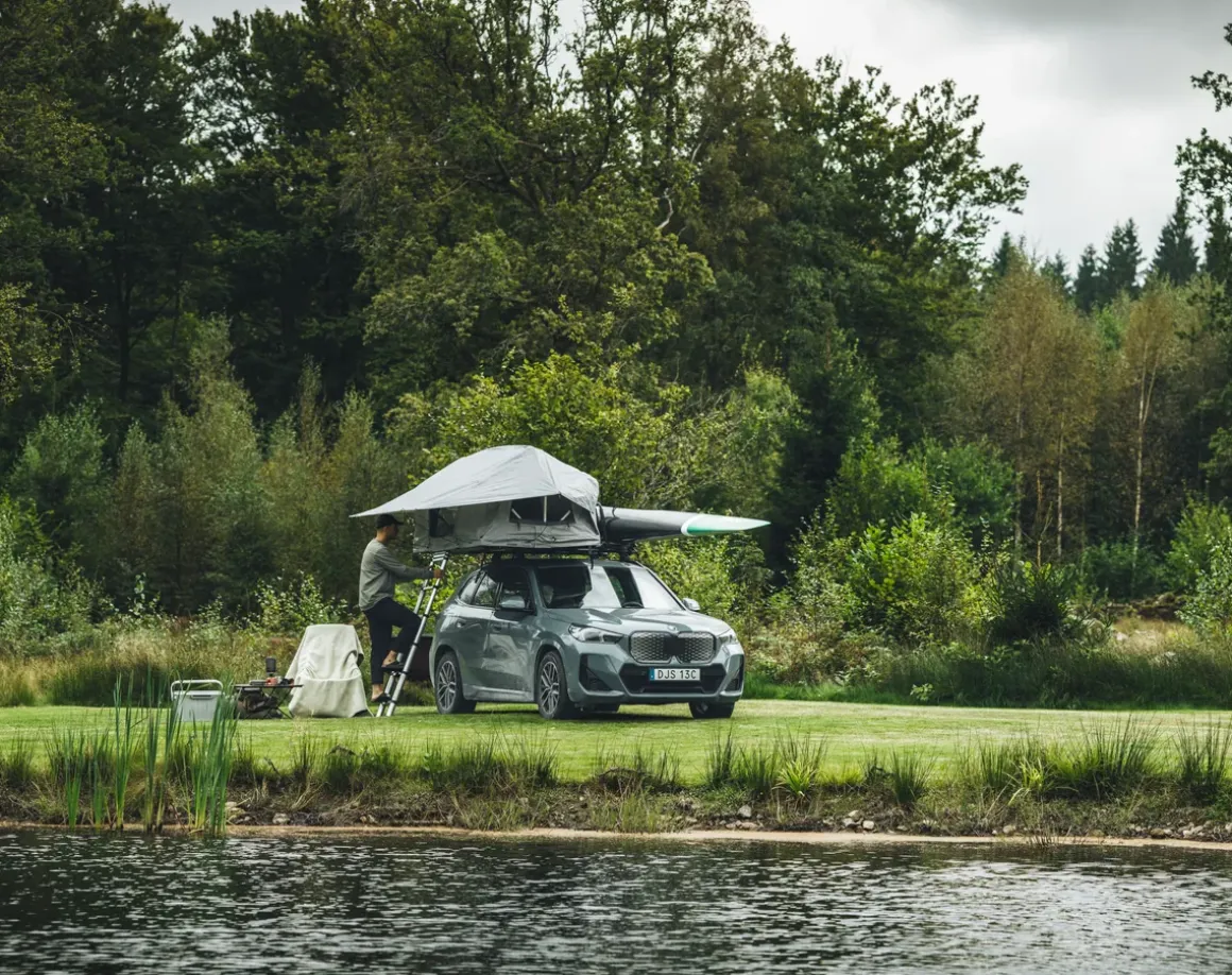 Thule Foothill 2 Dachzelt für 2 Personen grau