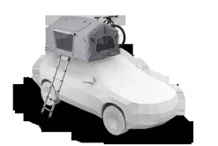 Thule Foothill 2 Dachzelt für 2 Personen grau
