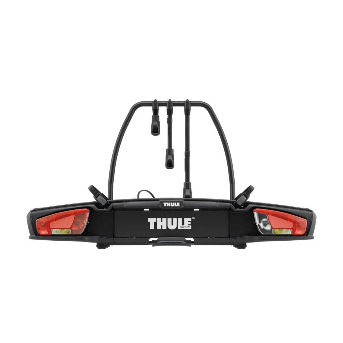 Thule VeloSpace 3 Fahrradträger für Anhängerkupplung 3 Fahrräder, erweiterbar