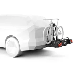 Thule VeloSpace 3 Fahrradträger für Anhängerkupplung 3 Fahrräder, erweiterbar