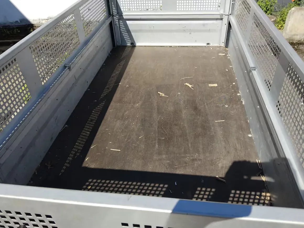 TPV EU3 PKW-Anhänger 750 kg gebraucht mit Gitteraufsatz
