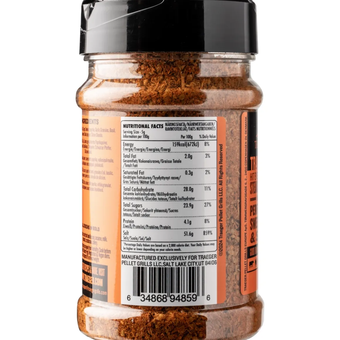 Traeger Rub 200 g Knoblauch und Chili-Pfeffer
