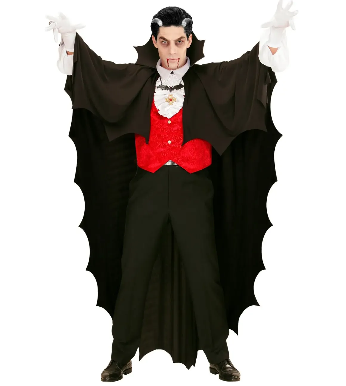 Vampir Umhang Größe: 150 cm
