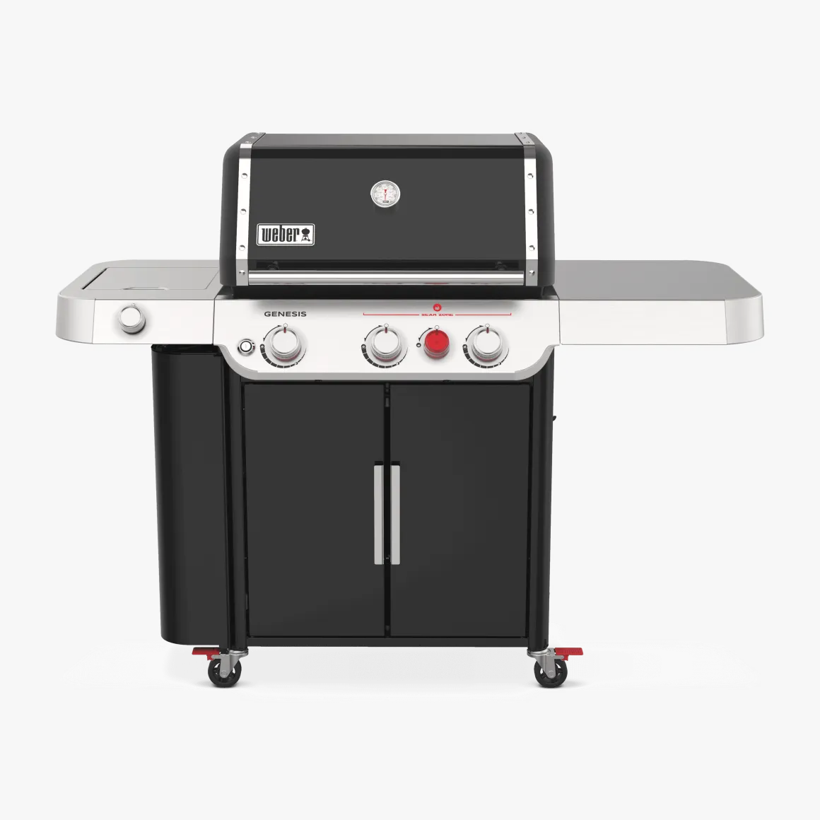 Weber Genesis E-335 Gasgrill mit Sear Zone und Seitenkocher