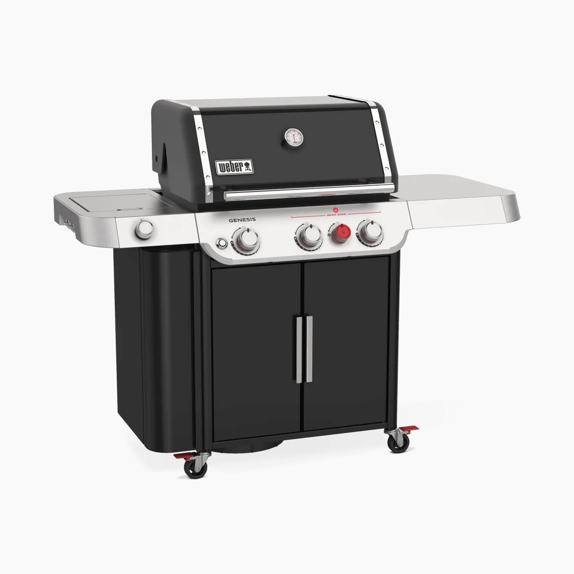 Weber Genesis E-335 Gasgrill mit Sear Zone und Seitenkocher
