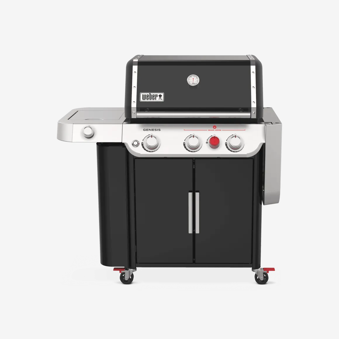 Weber Genesis E-335 Gasgrill mit Sear Zone und Seitenkocher