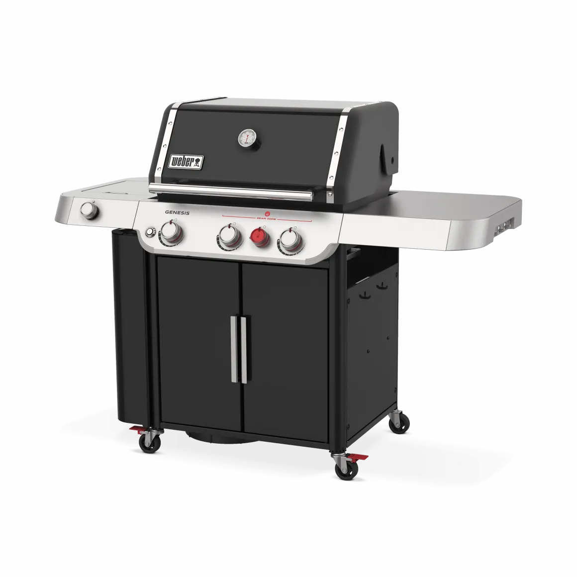Weber Genesis E-335 Gasgrill mit Sear Zone und Seitenkocher