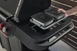 Weber Genesis E-330 WR Stealth Edition inklusive Drehspieß