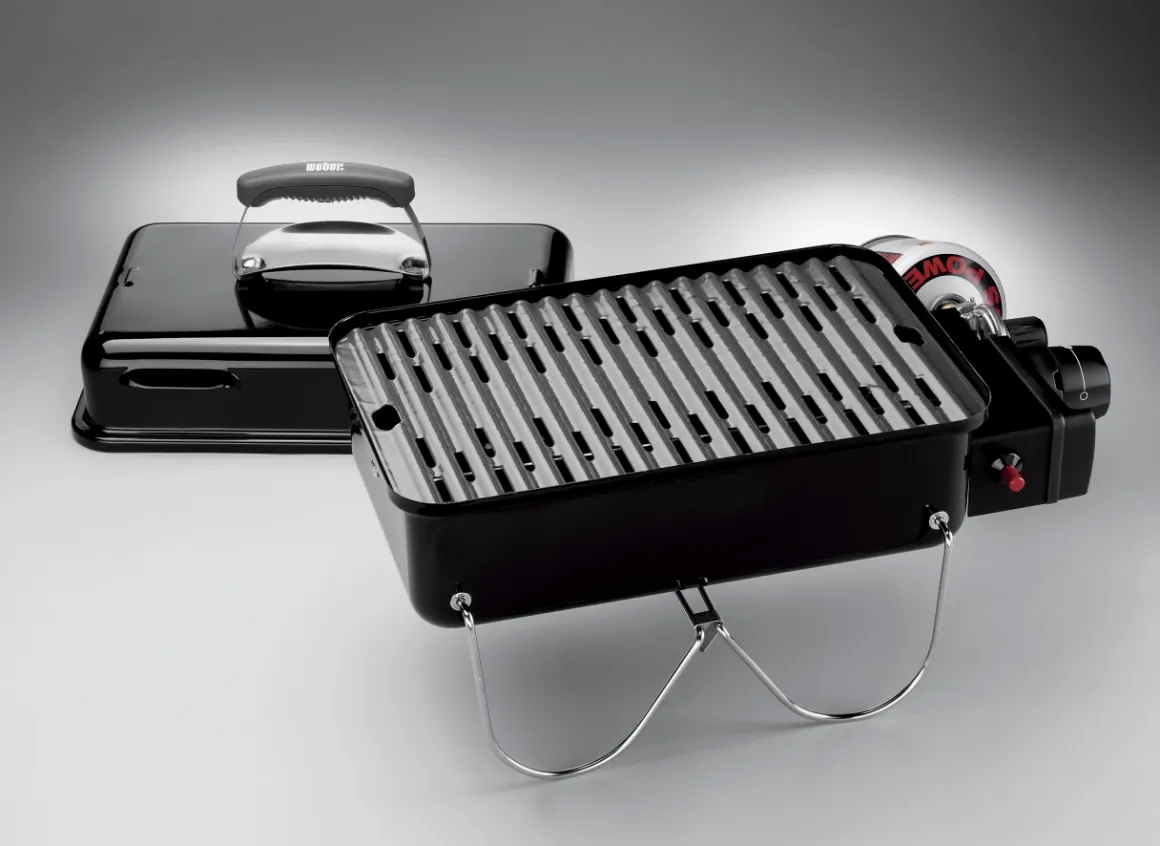 Weber Go-Anywhere tragbarer Camping-Gasgrill