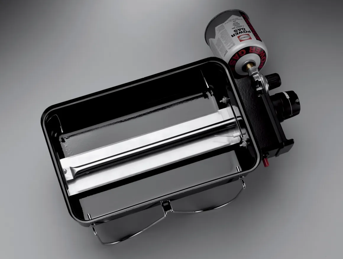 Weber Go-Anywhere tragbarer Camping-Gasgrill