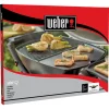 Weber Grillplatte für  Q2000, 2200 (rechts) & Q2400 (links)